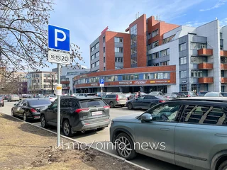 Платная парковка на Молодёжной улице в Одинцово