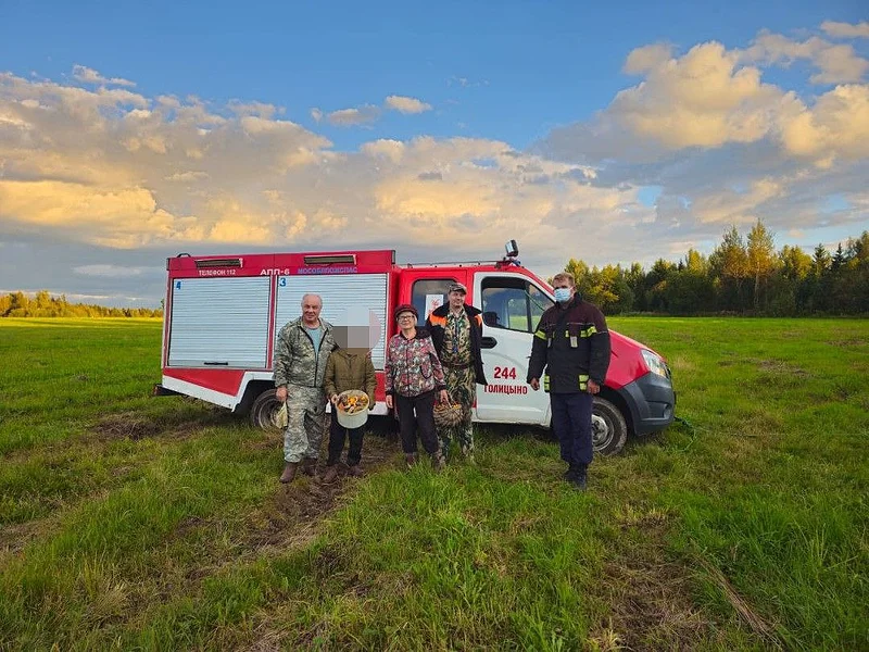 В Одинцовском округе спасатели вывели из леса пенсионерку и мальчика, заблудившихся во время похода за грибами, Август