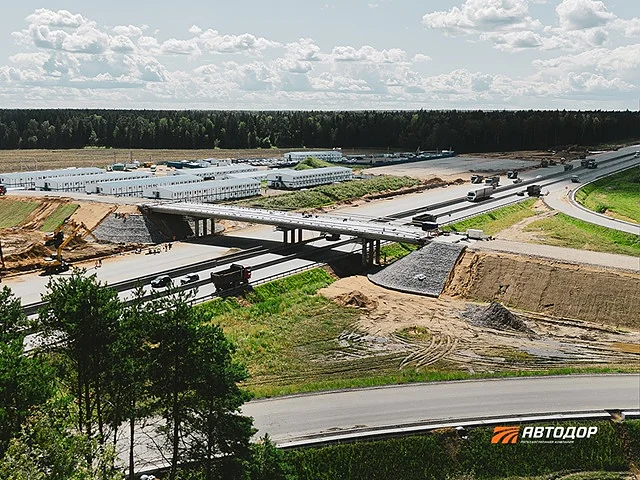 «Автодор»: реконструкция участка Минского шоссе в Одинцовском округе выполнена более чем на 70%
