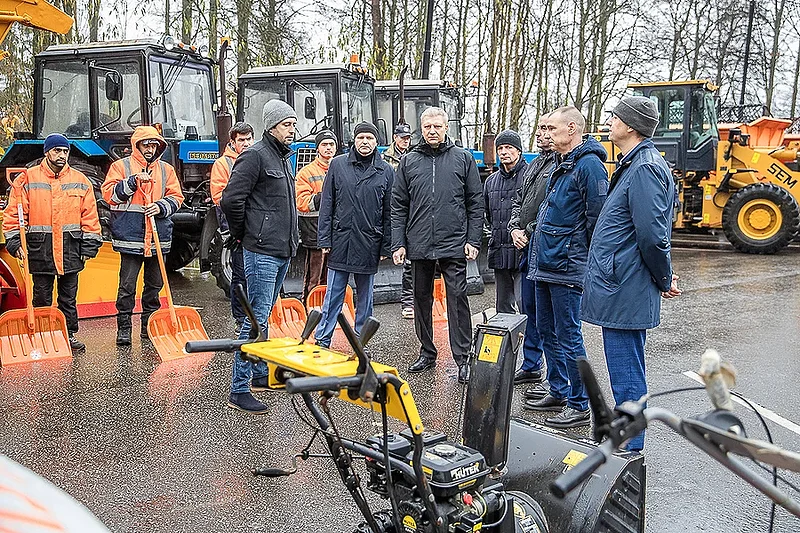 Глава Одинцовского округа: «Звенигород к зимней уборке готов»