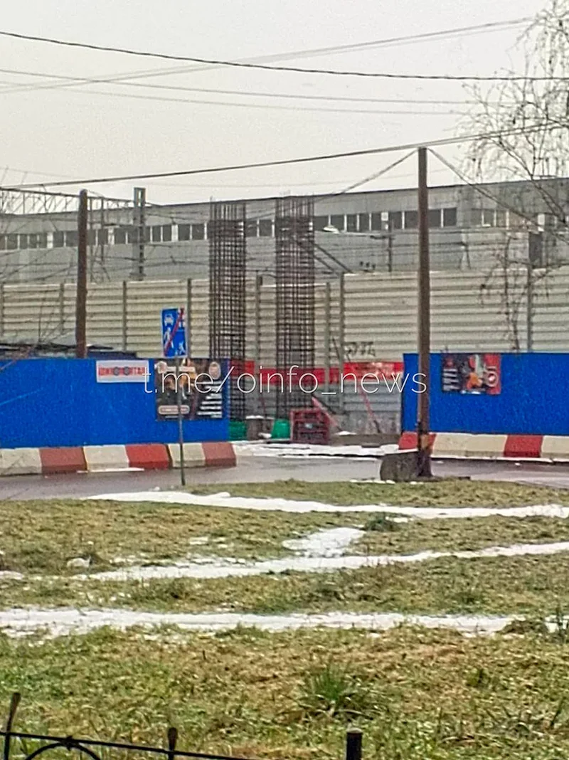 Состояние строительства перехода через ж/д пути возле Баковского кладбища в Одинцово, 23 декабря, Декабрь