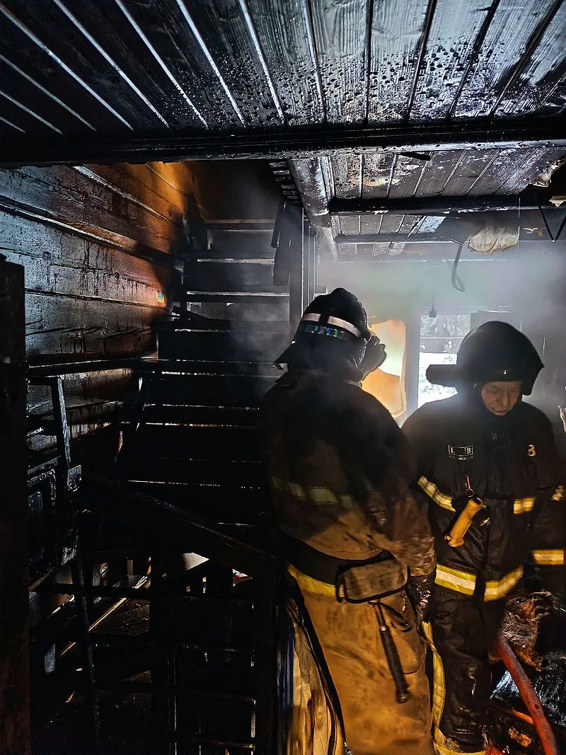 Мособлпожспас: в Одинцовском округе пожарные спасли баню от полного уничтожения