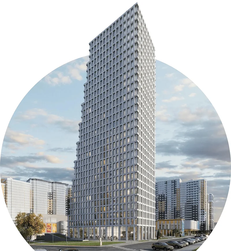 «Новый архитектурный проект», сайт ЖК «Одинбург», В «Одинбурге» построят ТЦ и многоэтажку на месте обещанного сквера