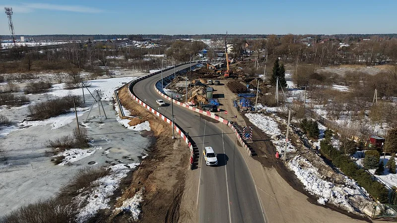 Движение по мосту через реку Нару в Одинцовском округе планируют запустить в августе