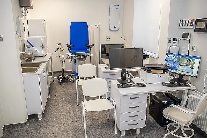 Кабинет в здравпункте, В Одинцовском округе открыли фельдшерский здравпункт. Его построили с применением 3D-печати