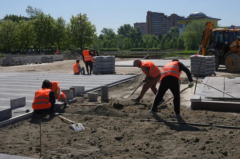 Реконструкция центральной площади Одинцово