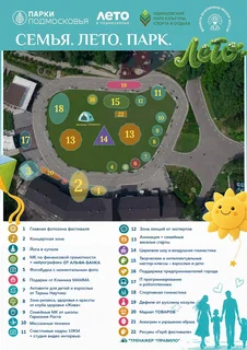 Карта площадок фестиваля