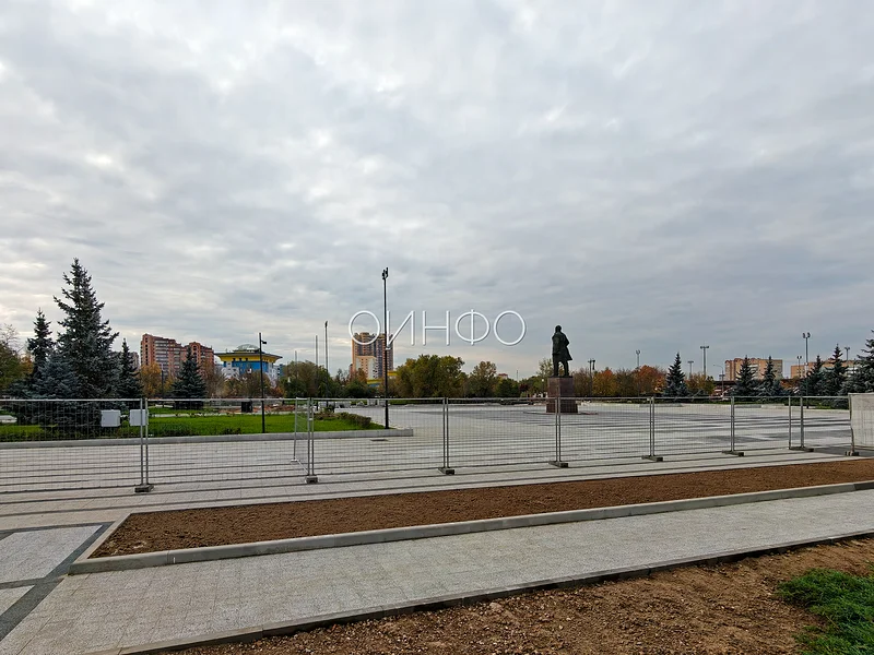 Реконструкция центральной площади Одинцово, состояние на 27.09.2026, Реконструкция центральной площади Одинцово