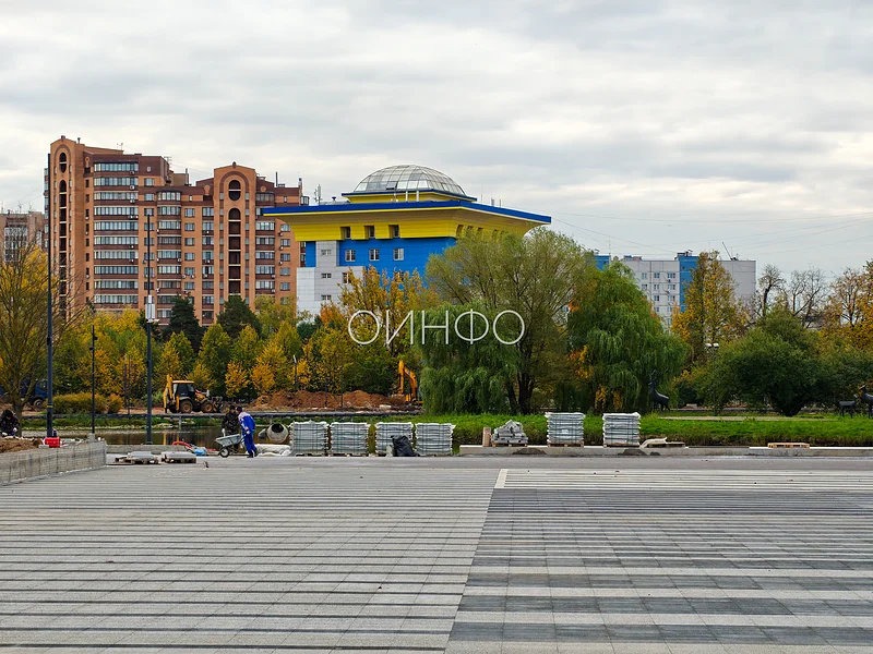 Реконструкция центральной площади Одинцово, состояние на 27.09.2026, Реконструкция центральной площади Одинцово