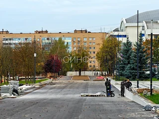 Реконструкция центральной площади Одинцово, состояние на 27.09.2026