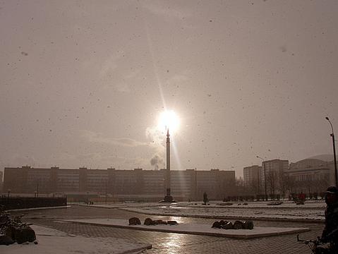 Одинцово. Центральная площадь города. Памятник Свободы, Семь чудес Одинцовского района, bagira5