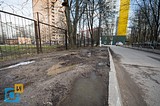 ул. Чикина, с торца дома 7