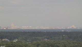 Вид на Москву