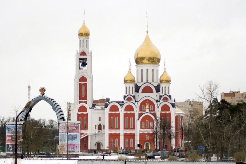 ХРАМ Георгия Победоносца, Собор Георгия Победоносца в Одинцово, ХРАМ Георгия Победоносца, Sherman85