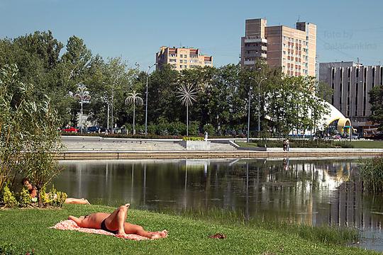 отдых в центре города..., «Баранка» (центральный пруд), отдых в центре города..., dd_studio