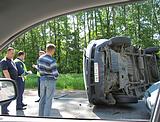 ДТП 08.06.2009 около Строительного рынка в Голицыно