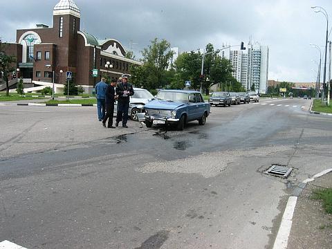 15 августа 2004, авария на Красногорском Шоссе, ДТП — происшествия на дороге, Nitro