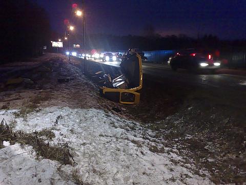 Авария с маршрутным такси на Рублево - Успенском шоссе http://www.odintsovo.info/news/?id=14913, ДТП — происшествия на дороге, маршрутка, жертвы, рублевка, гаи, гибдд, дпс, пострадавшие, авария с участием маршрутного такси, Yurik