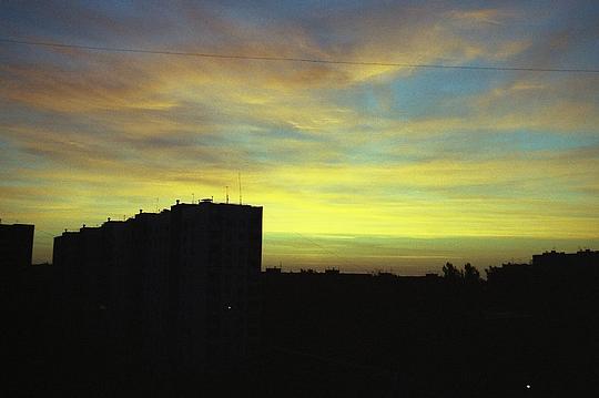 Какая Рань!..., Mikhalich, эээ. Из Окна Где я Живу... ОппАрат Canon 30 пиленка "Кодак про фото"., Mikhalich