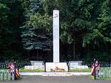 пос. Большие Вязёмы (кладбище). Братская могила погибших во время Великой Отечественной Войны.