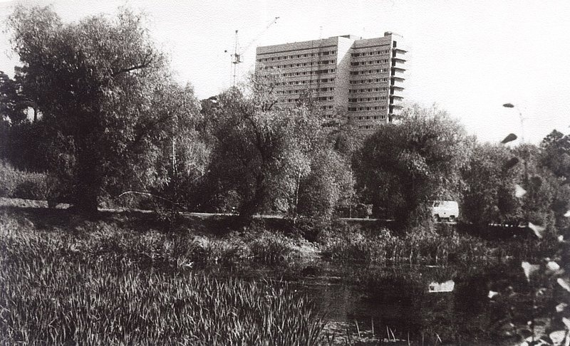 Построена гостиница.1988 г., Одинцово ретро, фотограф Волосатов Н. Ф., ilbor