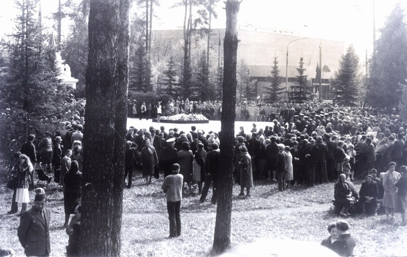 Пионерский салют, Одинцово ретро, фотограф Волосатов Н. Ф., ilbor