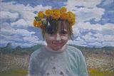 Aртёмов А. Н. ЛЕТО. ПОРТРЕТ ЛЕРЫ /х. м. 2011г. 40×60/