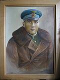 «Портрет отца» по фото 1943г художник Аркадий Фоменко 8-926-884-9-445