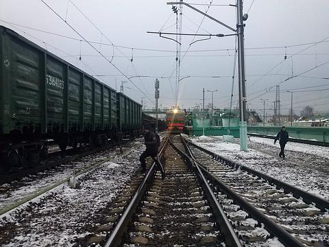 станция Голицыно со стороны Кирамики, вид на голицынский ж/д мост, автор Сергей Ерохин http://vk.com/s_s_erohin , Голицыно, ж/д мост, Голицыно, станция, efa2007