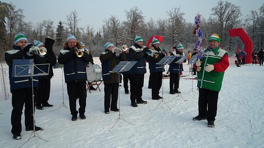 Нам песня лучше бежать помогает!, Манжосовская лыжная гонка 2010, nikk