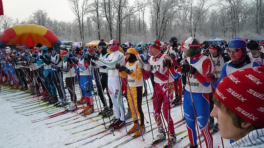 На стартовой линии., Манжосовская лыжная гонка 2010, nikk