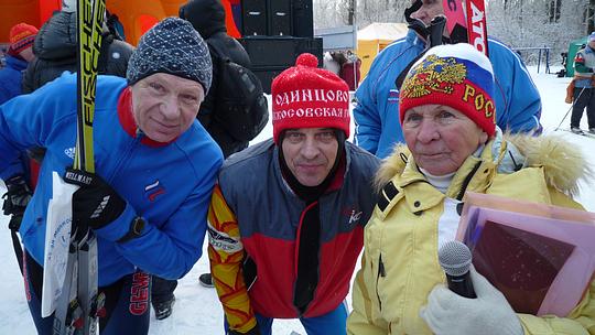 Спортсмены-ветераны из спортклуба «Барвиха»., Манжосовская лыжная гонка 2010, nikk