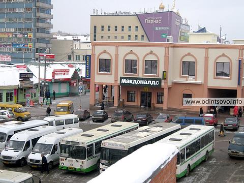 Станция Одинцово, привокзальная площадь, рынок, автобус, маршрутка, привокзальная площадь, пассажир, alexander_ermoshin