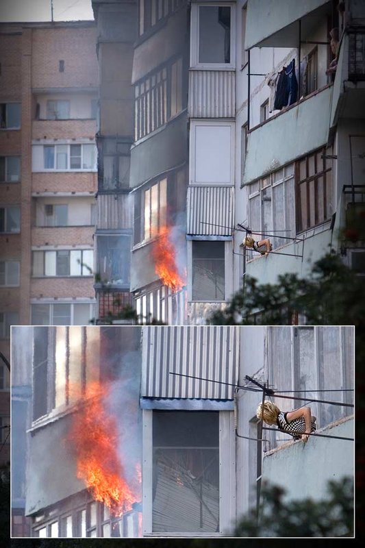 Пожар в Одинцово, 